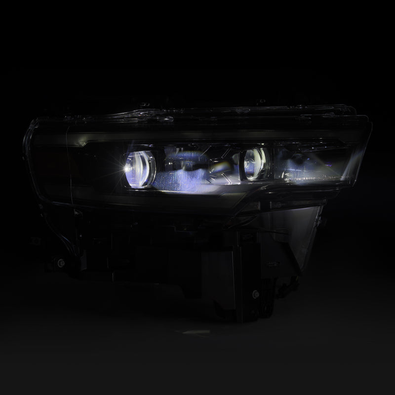 AlphaRex 880906 LUXX Dual LED Projector Headlights Alpha-Black Ram 25-26