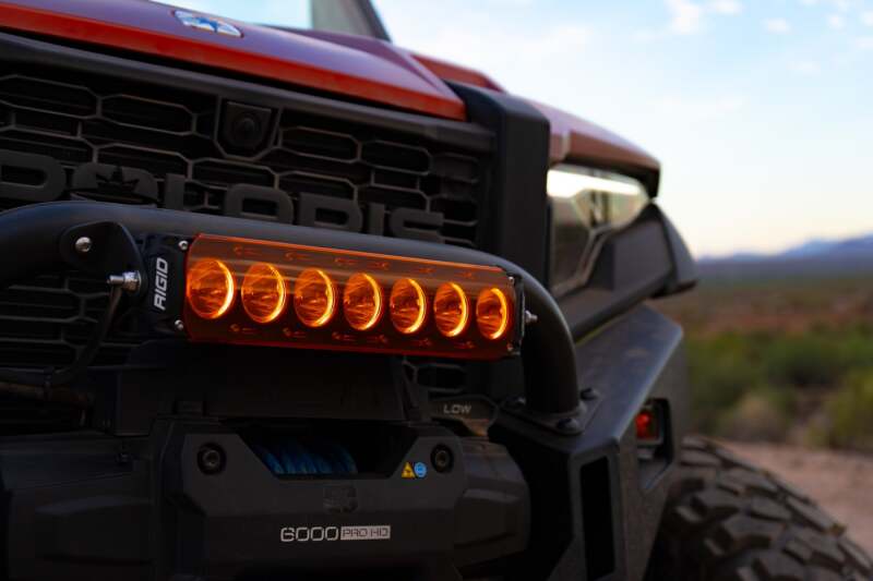 Rigid Industries Revolve 50in Bar w/Amber Trim Ring