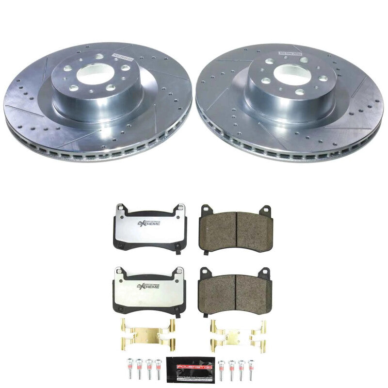 PowerStop 20-24 Tesla Y Front Z26 Street Brake Kit (K9253-26)