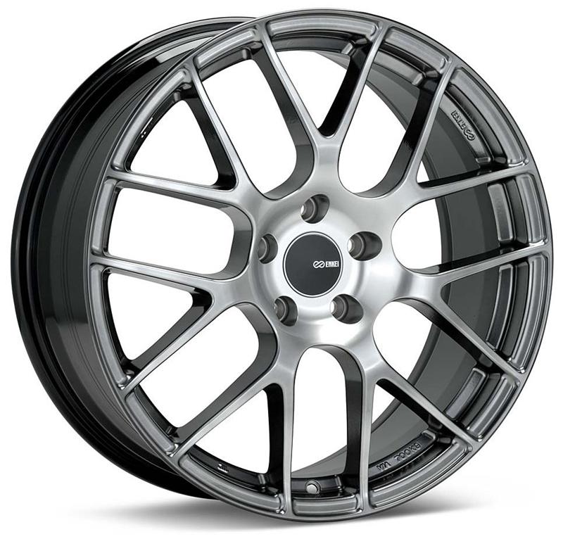 Enkei Raijin Hyper Silver | 19x8" +32mm | 5x120mm Wheel