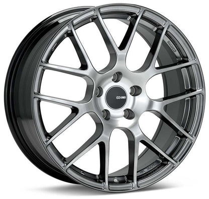 (set of 4) Enkei Raijin Hyper Silver | 19x8" +32mm | 5x120mm Wheels