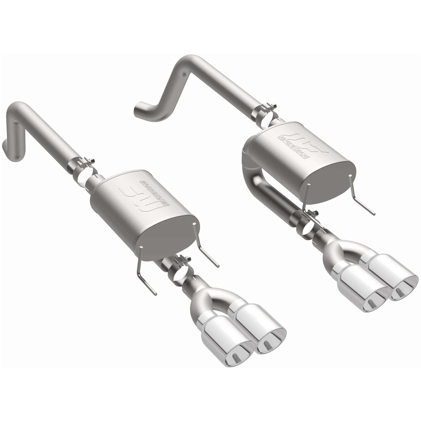 MagnaFlow 2005-2008 Chevrolet Corvette Street Series Axle-Back Performance Exhaust System