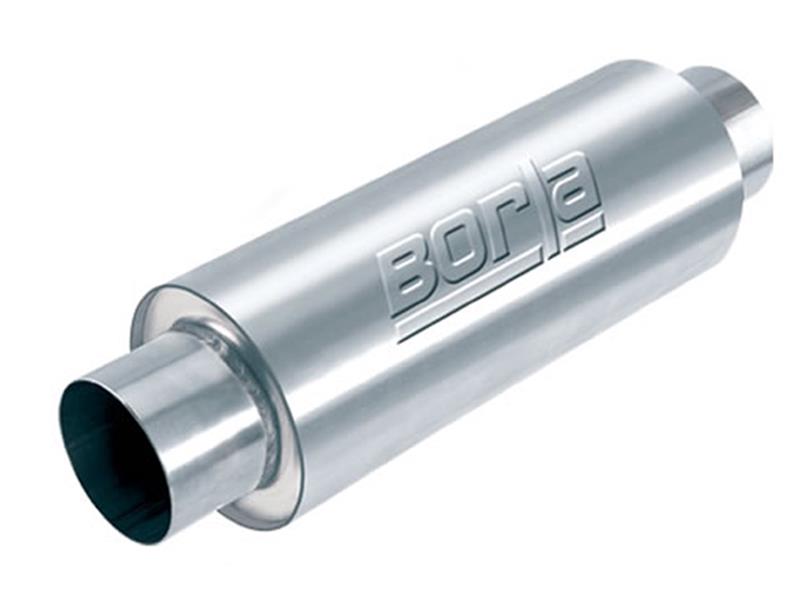 Borla XR-1 4in Ctr-Ctr Round Rotary Race Muffler | Universal (400374)