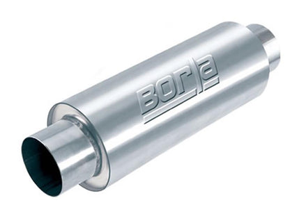 Borla XR-1 4in Ctr-Ctr Round Rotary Race Muffler | Universal (400374)