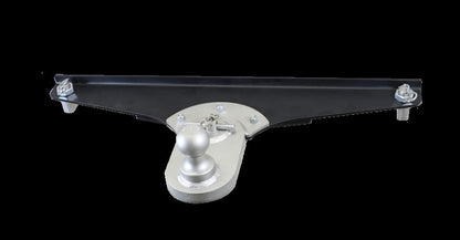 Gen-Y Dodge/RAM GoosePuck 5in Offset Ball Puck Mount 25K Towing