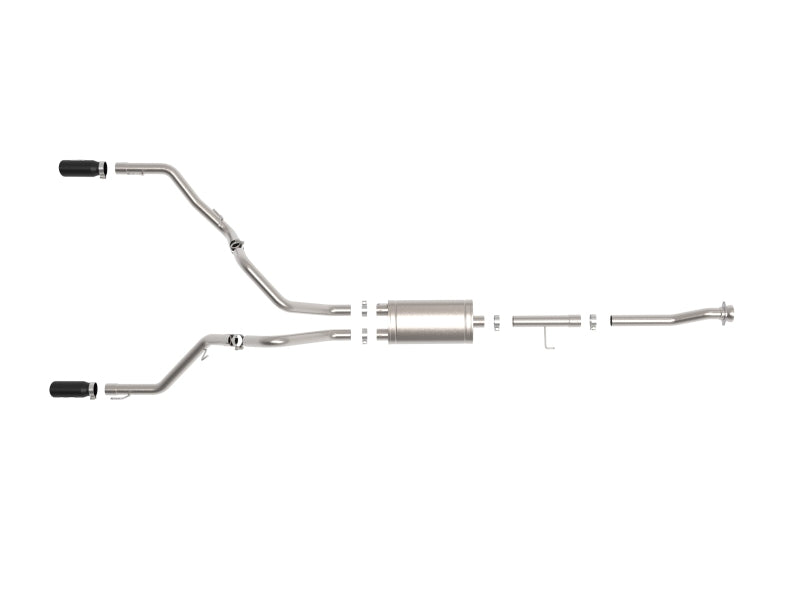 aFe 49-33157-B Cat-Back Exhaust | Ford F150 Tremor (21-26) (49-33157-B)