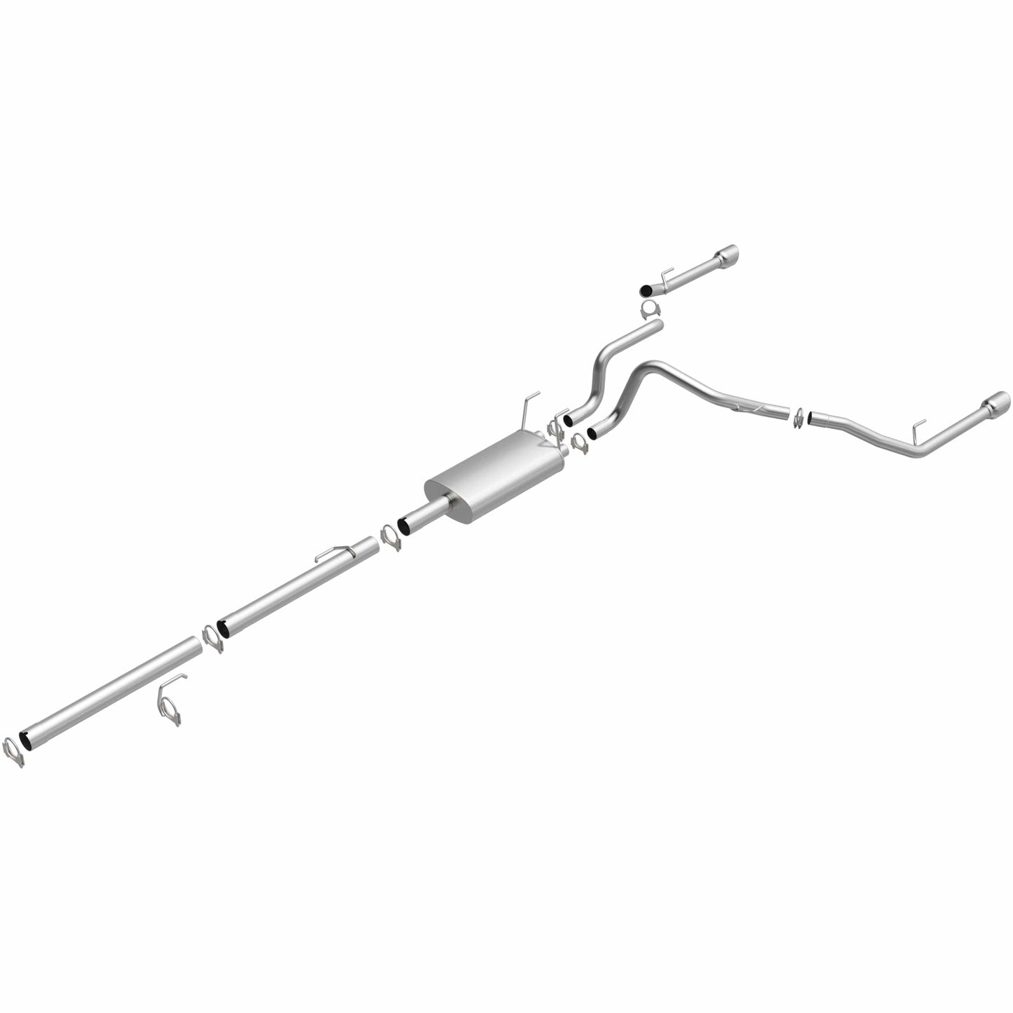 BRExhaust Direct-Fit Replacement Exhaust System 106-0516