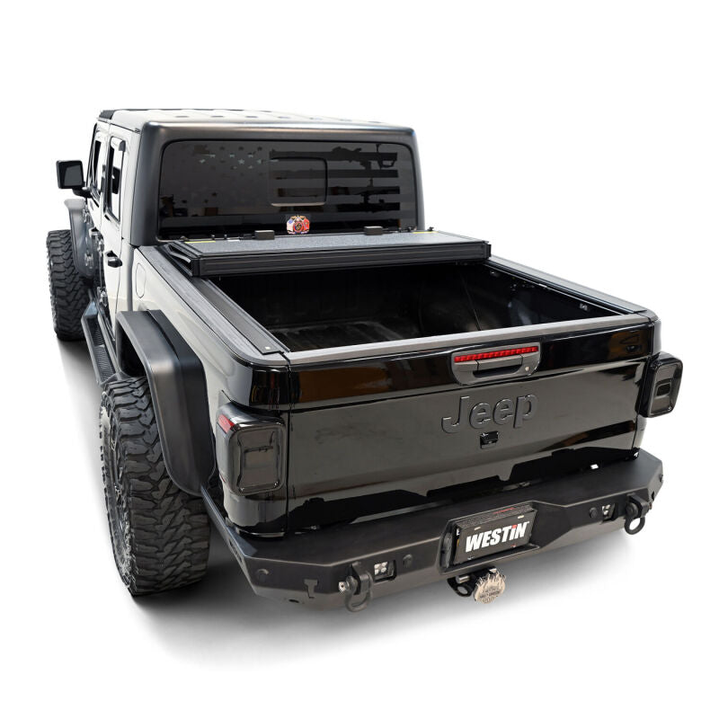 Westin Automotive 19-44165 Hard Tri-Fold Tonneau Cover For 2020-2025 Jeep JT
