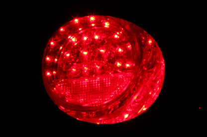 ANZO 03-08 Toyota Corolla LED Taillights Red/Smoke (321270)