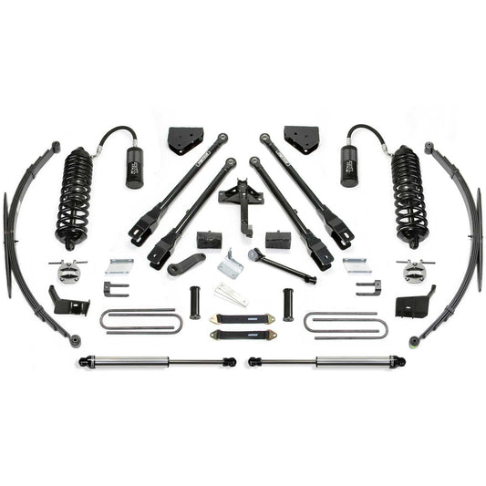 Fabtech 8" 4-Link System w/ 4.0 Rear Radius Rod & 2.25 Rear Leaf Springs | Ford F250/350 4WD (11-16) (K2278DL)