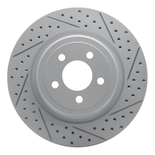 DFC Geoperformance Rear Right D&S Rotor (REAR): Dodge Charger (06-23)