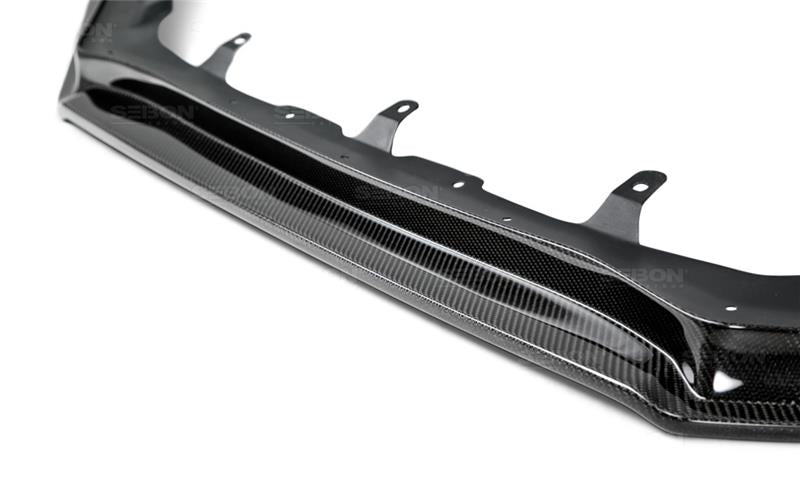 Seibon MB3-Style Carbon Fiber Front Lip | Subaru STI/WRX (15+)