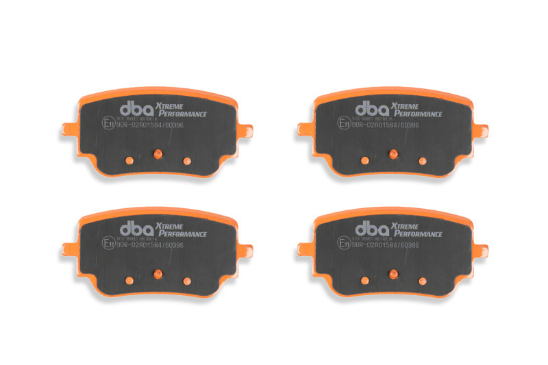 DBA Rear XP Performance Brake Pads w/ Vented Rear Rotors | Mercedes-Benz A 45 (20) (DB15082XP)