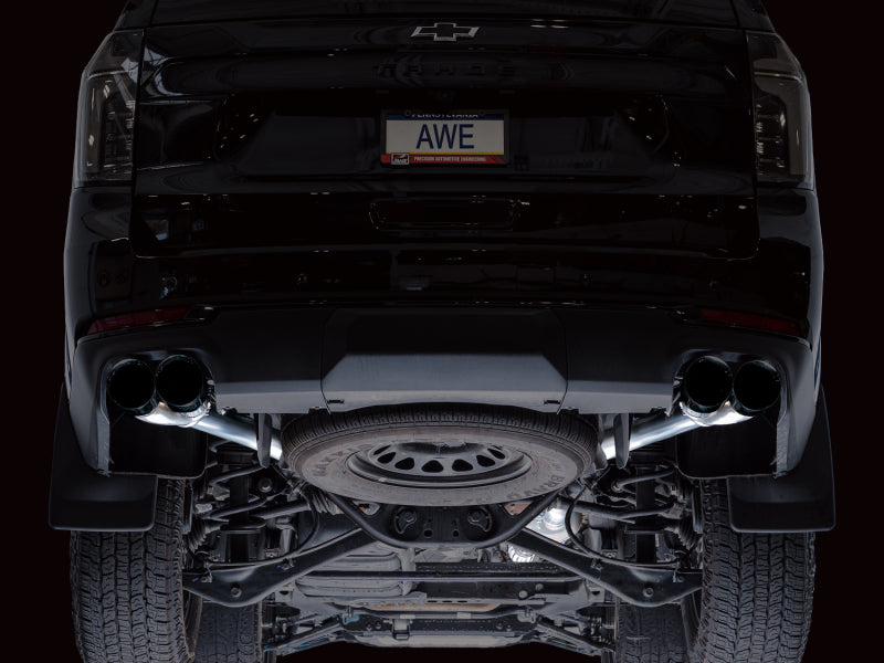 AWE Tuning 3" Split Rear Exit Catback Exhaust | GMC Tahoe/Yukon 21+ (3015-43006)