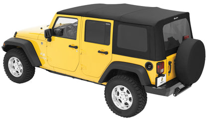 Bestop 79137-35 Replace-A-Top Hardware Black Diamond for 07-19 Wrangler JK 4DR