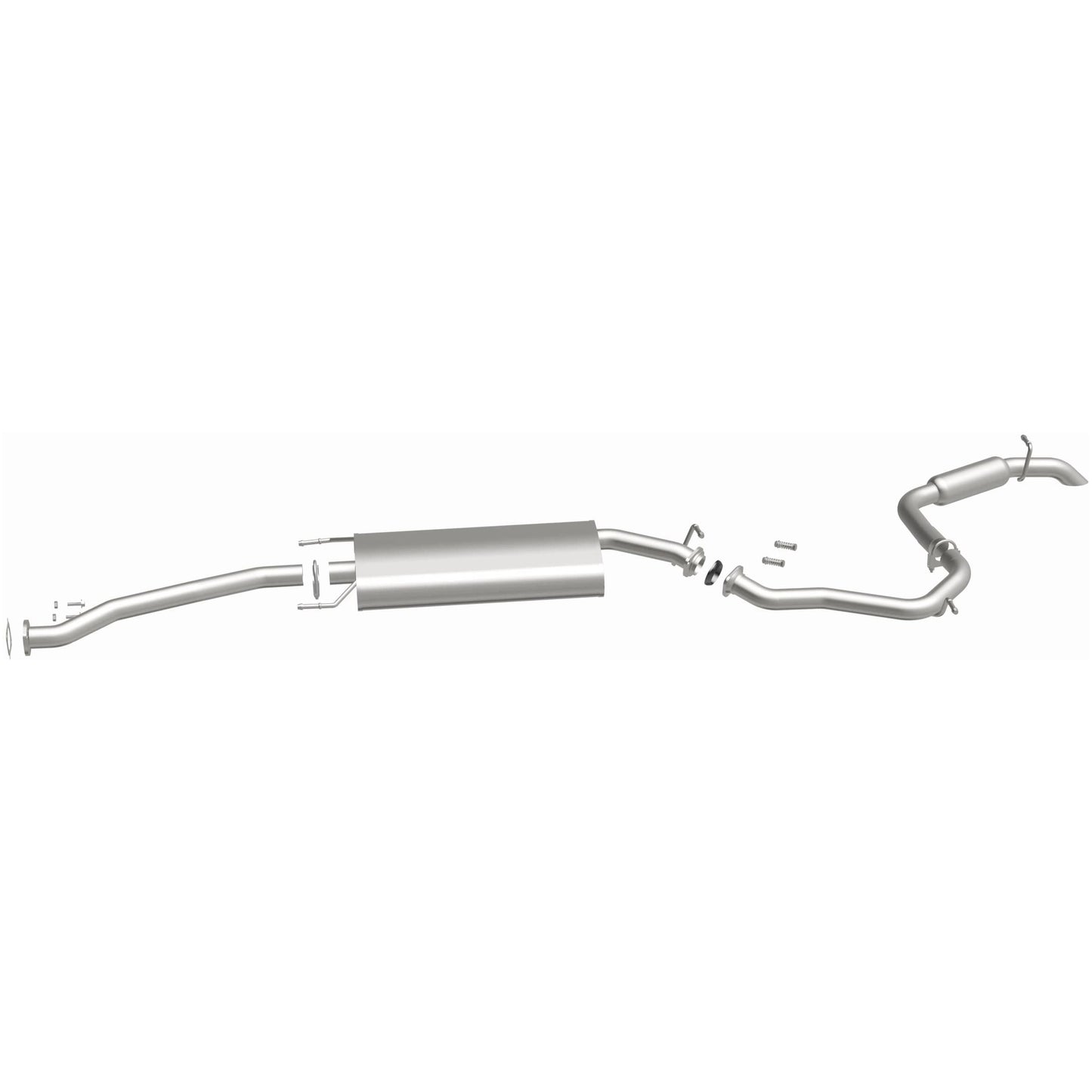 BRExhaust 2013-2018 Toyota RAV4 2.5L Direct-Fit Replacement Exhaust System