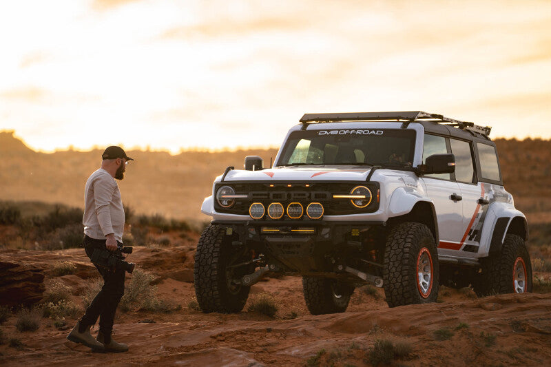 DV8 Offroad FBFR-02 Tube Front Bumper for 22-26 Ford Bronco Raptor