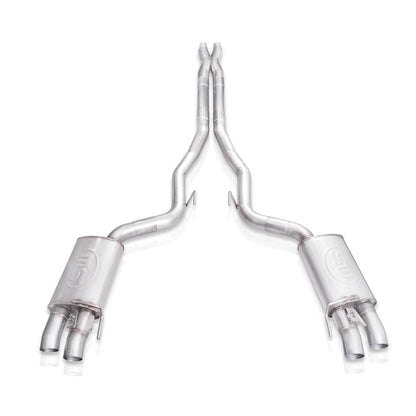 Stainless Works 2015+ Ford Shelby GT350 Legend Factory Connect X-Pipe Catback Exhaust w/Valves | Shelby GT350 (15+) (GT350CBXFCL)