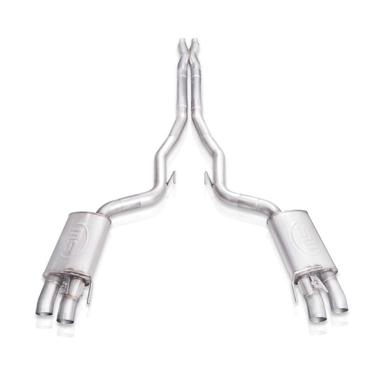 Stainless Works 2015+ Ford Shelby GT350 Legend Factory Connect X-Pipe Catback Exhaust w/Valves | Shelby GT350 (15+) (GT350CBXFCL)