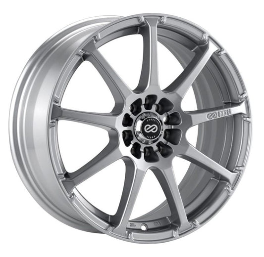 Enkei EDR9 Silver | 17x8" +45mm | 5x100/114.3mm Wheel