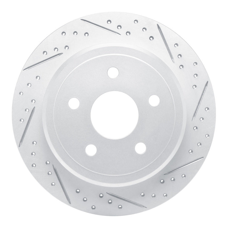 DFC GeoPerformance D&S Rear Right Rotor (REAR): Fits Jeep (05-10)