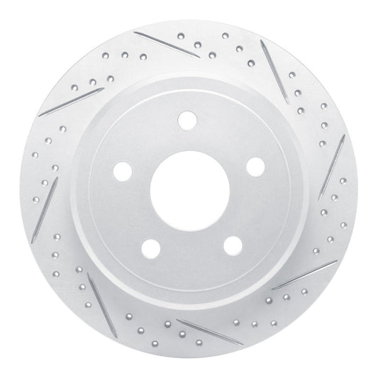 DFC GeoPerformance D&S Rear Right Rotor (REAR): Fits Jeep (05-10)