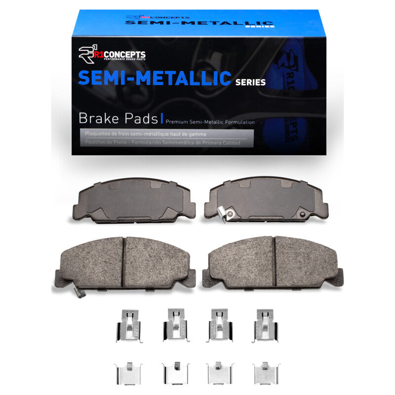 R1 Concepts Honda Civic/Accord Semi-Metal Pads & Hardware Kit (2311-0273-01)