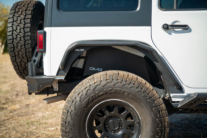 DV8 Offroad INFEND-10RB Rear Inner Fender Liner for 07-18 Jeep Wrangler JK