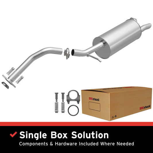 BRExhaust 2004-2009 Toyota Prius 1.5L Direct-Fit Replacement Exhaust System