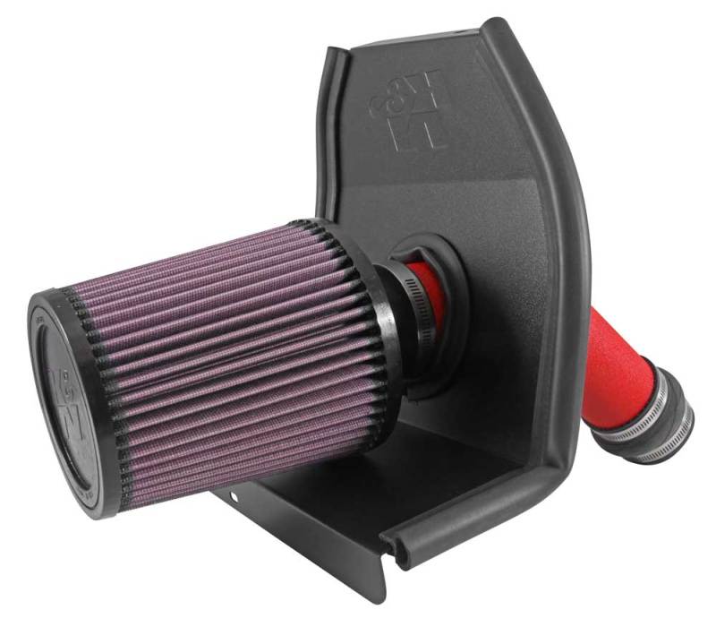 K&N 2015-2021 Subaru WRX-STI 2.5L H4 Red Typhoon Short Ram Intake | Subaru WRX (14-21) (69-8007TWR)