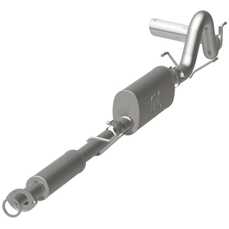 MagnaFlow Cat-Back 2016 Toyota Tacoma TRD 3.5L V6 SS 3in Single Pass Side Exit Rear 4in Tip