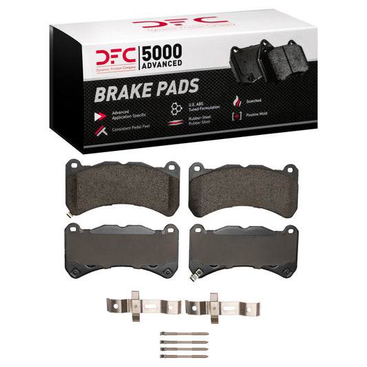 DFC 08-25 Lexus IS F Low Metallic Brake Pads & Hardware Kit | 2007-2021 (1551-1365-01)
