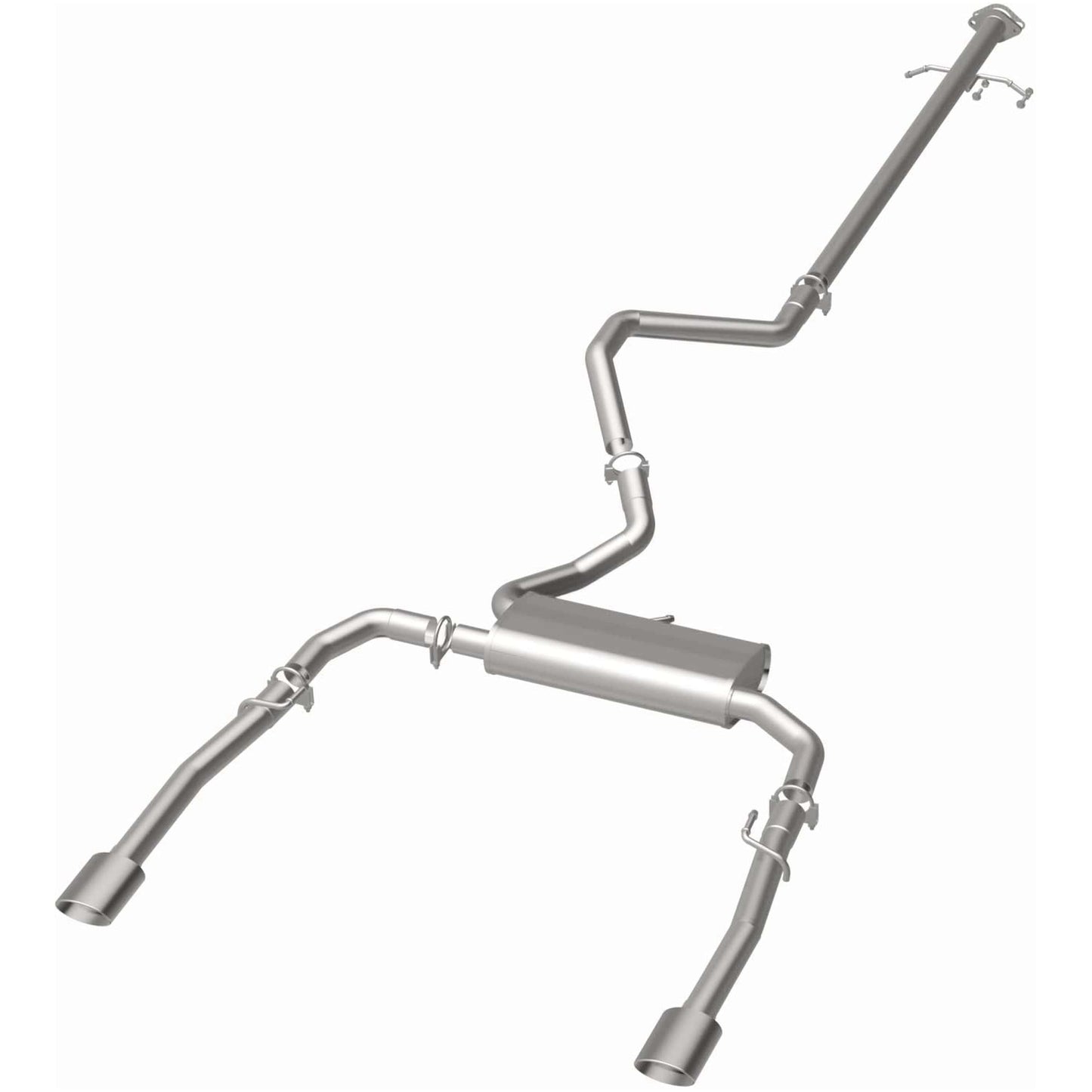 BRExhaust 2013-2016 Dodge Dart Direct-Fit Replacement Exhaust System