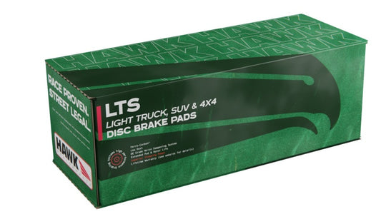 Hawk Performance HB974Y.704 LTS Street Brake Pads for Toyota Tundra - Front
