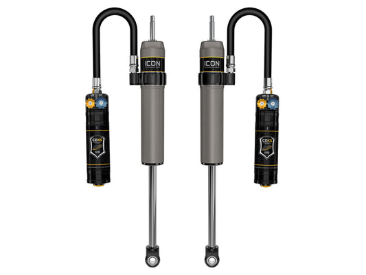 ICON 57808XP Rear CDXS 2.5 Shocks for 24–25 Toyota Tacoma 0–1in Lift