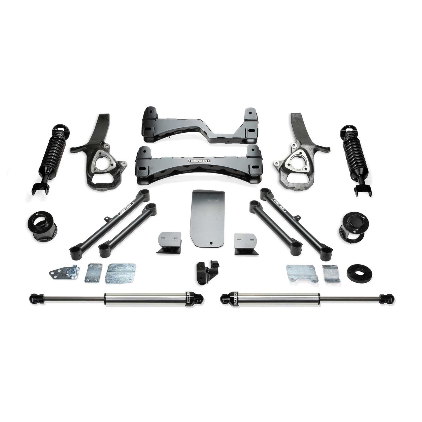 Fabtech 6" Performance System w/ 2.5" Front Coilover & Rear Dual Lower Link Suspension | Ram 1500 4WD (19-21) (K3087DL)