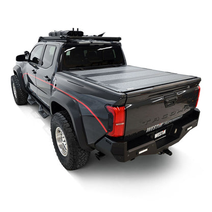 Westin Automotive 19-42785 Hard Tri-Fold Tonneau Cover For 24-25 Toyota Tacoma