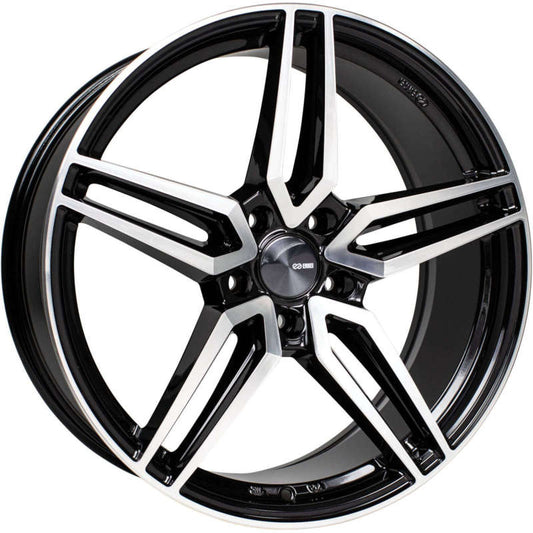 Enkei Victory Black Machined | 20x8.5" +40mm | 5x114.3mm Wheel