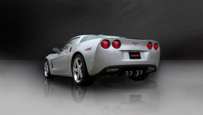 Corsa 07-08 Corvette 2.5in Sport Series Cat-Back Dual | Corvette (14169CB4)