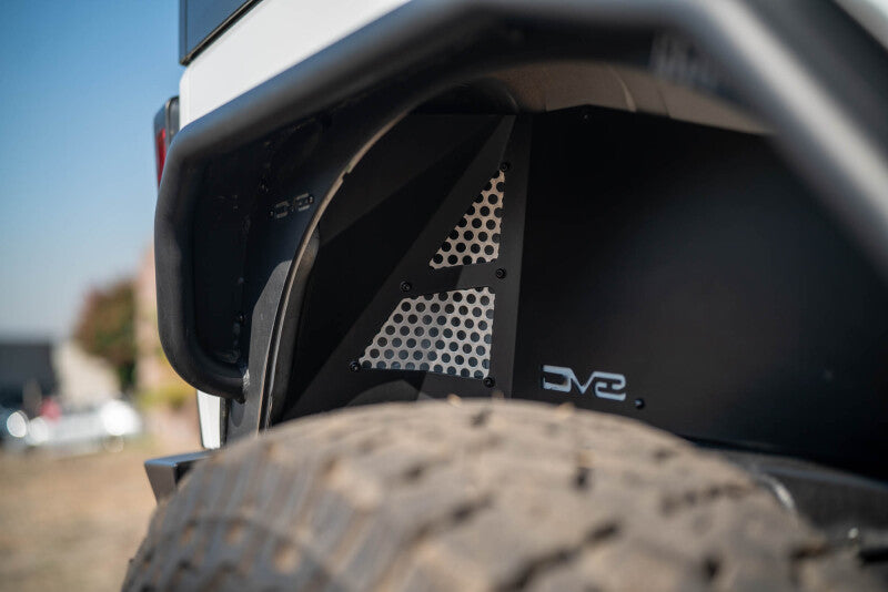DV8 Offroad INFEND-10RB Rear Inner Fender Liner for 07-18 Jeep Wrangler JK