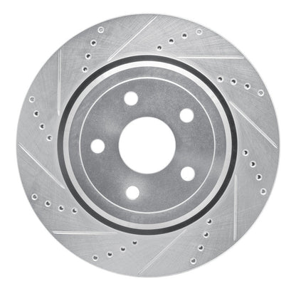 DFC D&S Brake Rotor (REAR LEFT): Dodge Durango 3.6L / 3.9L (12-25) - Silver