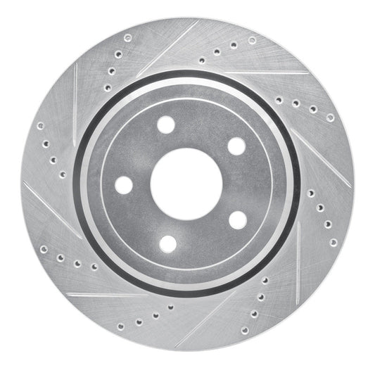 DFC D&S Brake Rotor (REAR LEFT): Dodge Durango 3.6L / 3.9L (12-25) - Silver