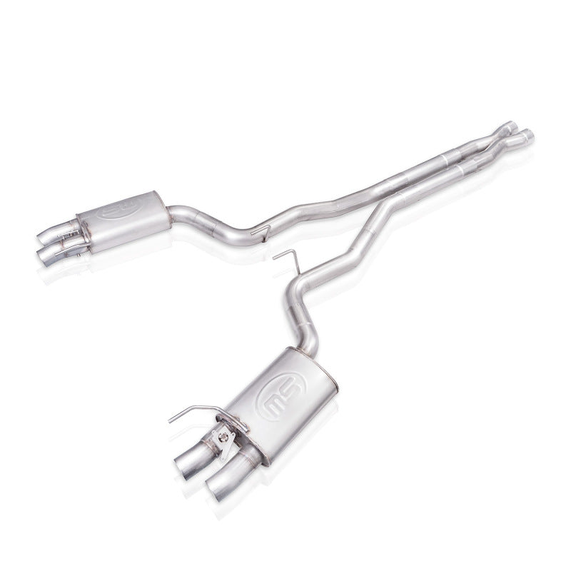 Stainless Works Redline Performance Connect X-Pipe Catback Exhaust w/ Valves | Ford Shelby GT350 (15+)