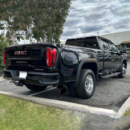 Banks 20-23 Chevy/GMC Duramax 5in DPF-Back Exhaust w/ Black Tip | Silverado 3500 HD (49809-B)