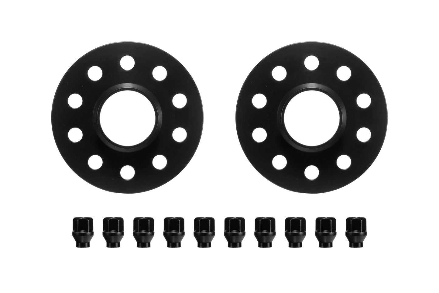 Eibach 10mm Wheel Spacer (Pair) - Black, 5x114.3mm Bolt Pattern for 2018-2022 Tesla 3 RWD