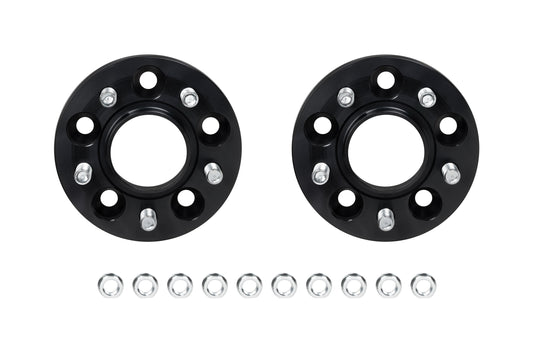 Eibach 15mm Wheel Spacer (Pair) - Black, Bolt Pattern for 2022 Hyundai Tucson