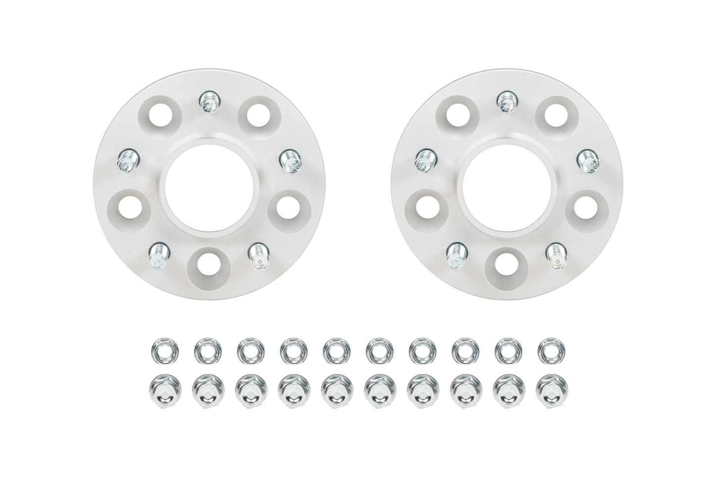 Eibach 15mm Wheel Spacer (Pair) - Silver, Bolt Pattern for 2019-2022 Hyundai Santa Fe