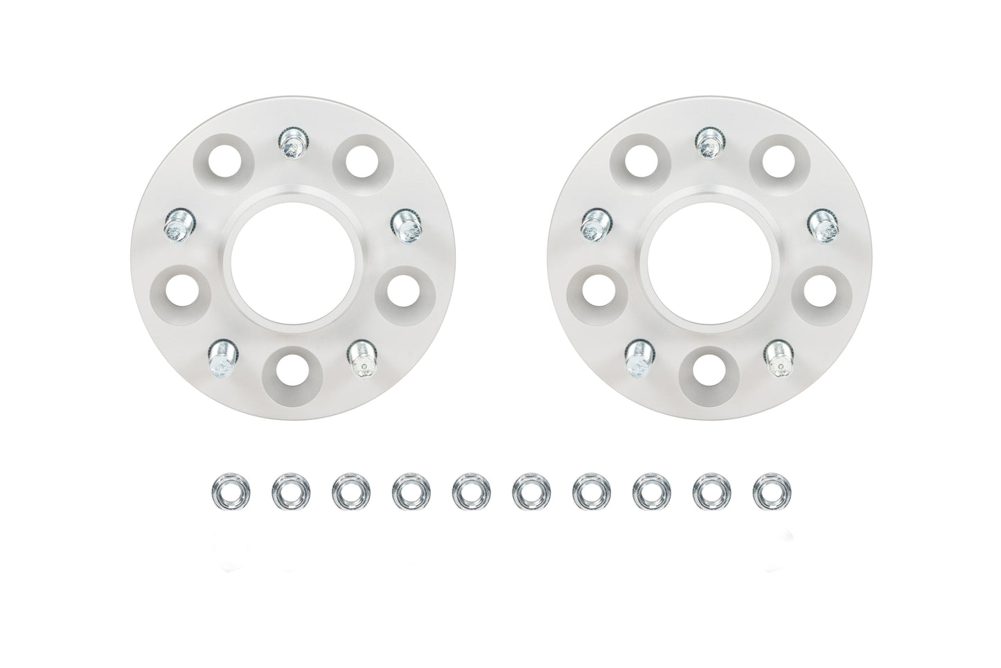 Eibach 15mm Wheel Spacer (Pair) - Silver for 2016-2022 Chevrolet Camaro