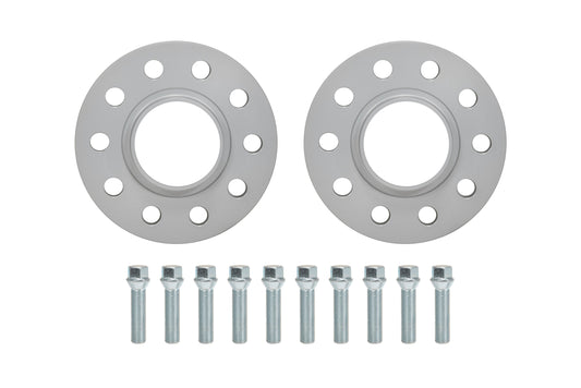 Eibach 20mm Wheel Spacer (Pair) - Silver, 5x112mm Bolt Pattern for 2014-2021 BMW i3