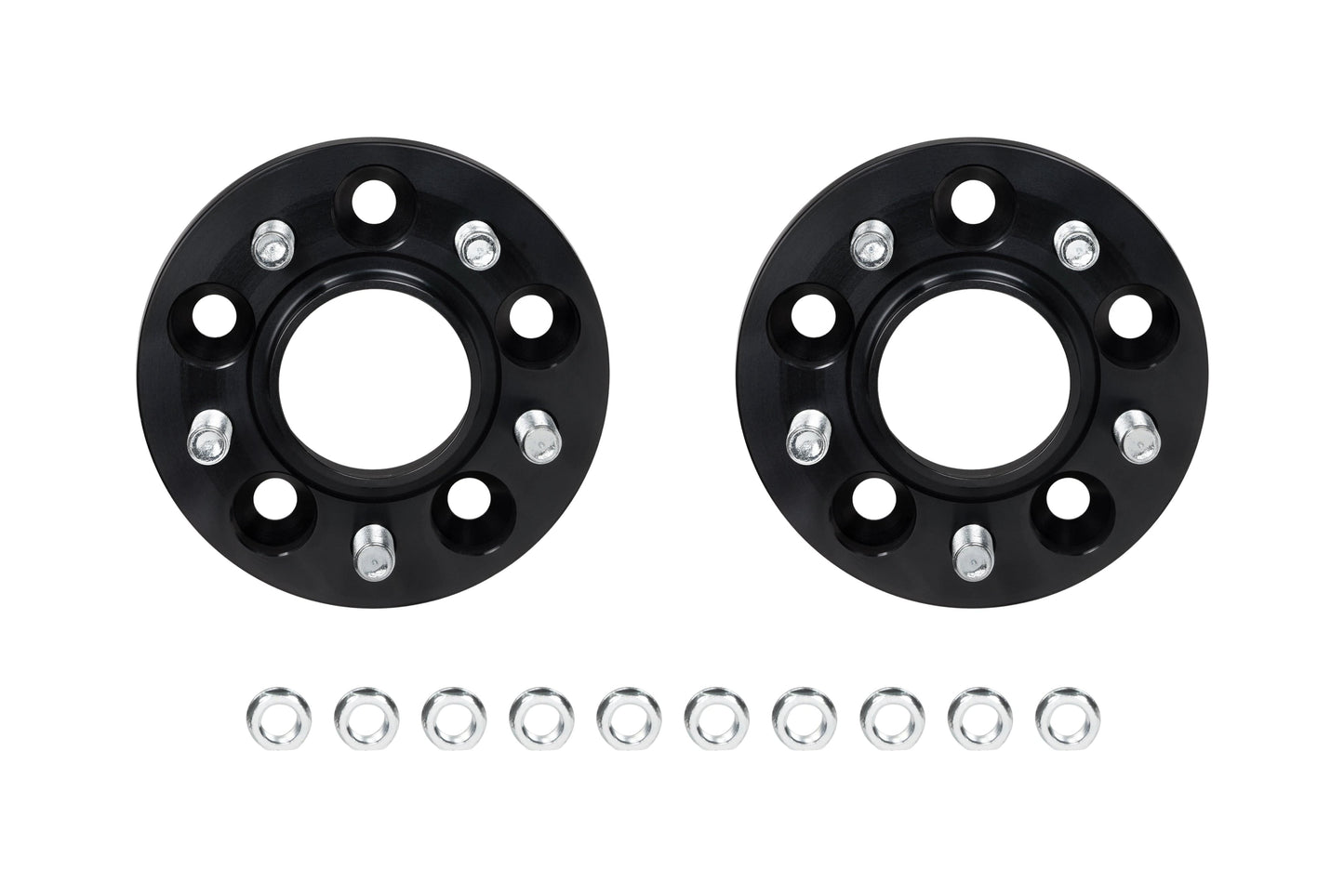 Eibach 30mm Wheel Spacer (Pair) - Black for 2021-2022 Ford Mustang Mach-E